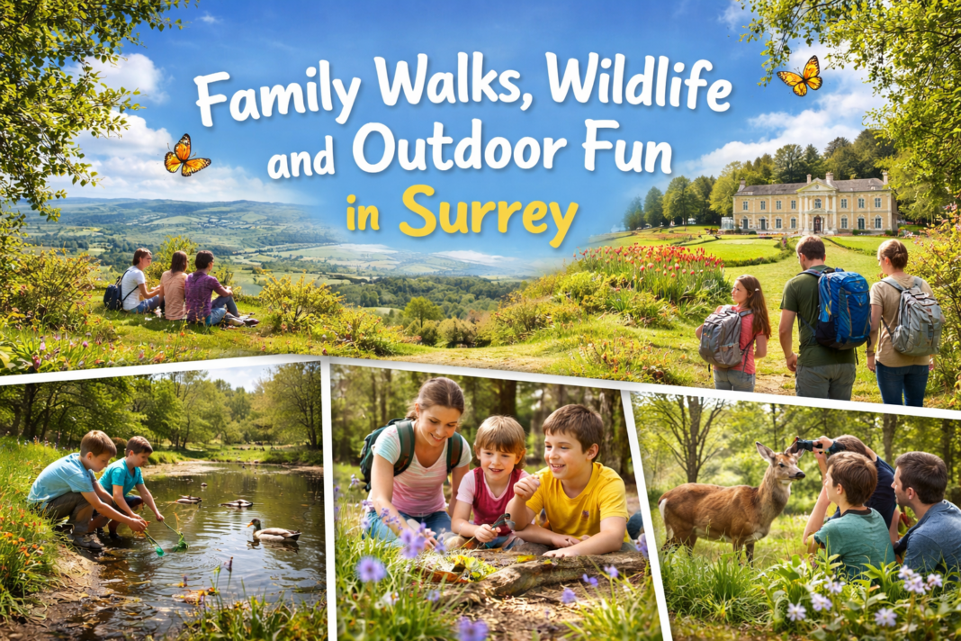 Family Walks, Wildlife and Outdoor Fun in Surrey Family Walks, Wildlife and Outdoor Fun in Surrey