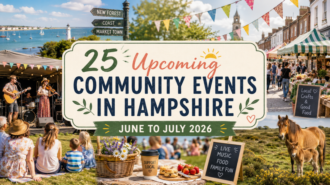 25 Upcoming Community Events in Hampshire, up to July 2026 25 Upcoming Community Events in Hampshire, up to July 2026