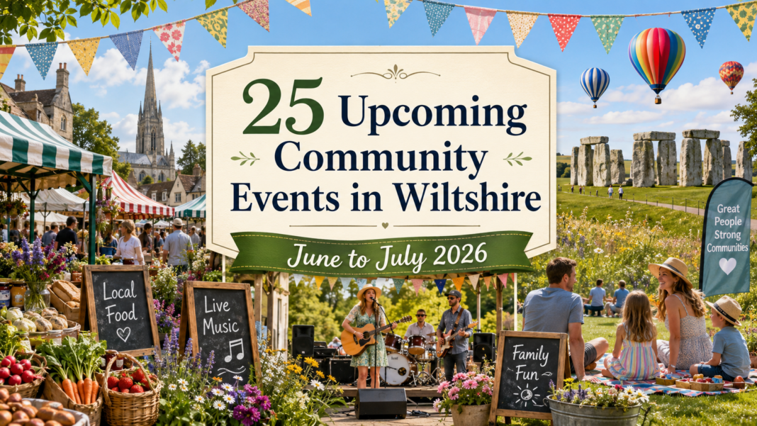 25 Upcoming Community Events in Wiltshire, up to July 2026 25 Upcoming Community Events in Wiltshire, up to July 2026