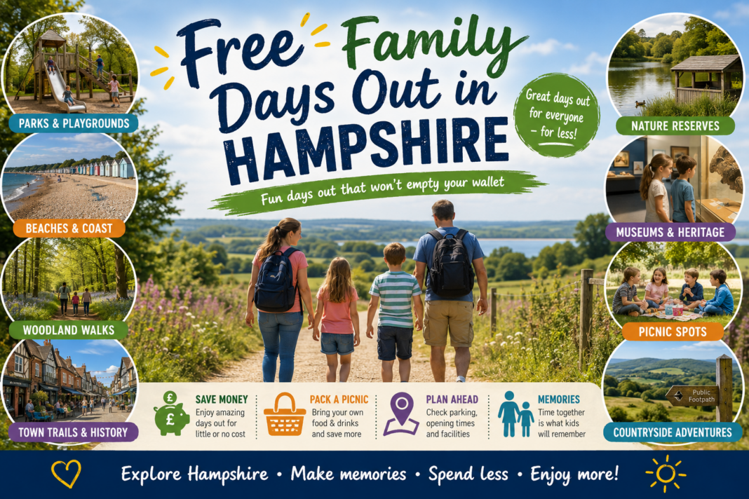 Free Family Days Out in Hampshire That Won’t Empty Your Wallet Free Family Days Out in Hampshire That Won’t Empty Your Wallet