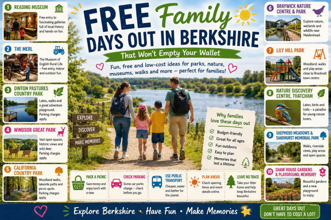 Free Family Days Out in Berkshire That Won’t Empty Your Wallet Free Family Days Out in Berkshire That Won’t Empty Your Wallet
