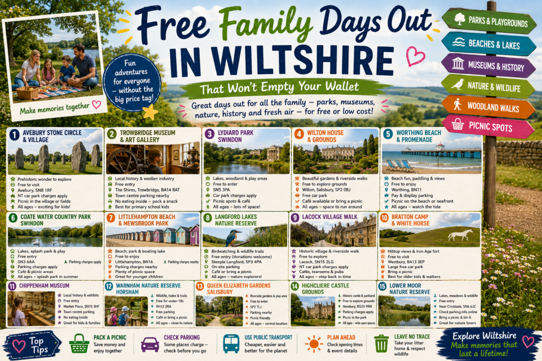 Free Family Days Out in Wiltshire That Won’t Empty Your Wallet Free Family Days Out in Wiltshire That Won’t Empty Your Wallet